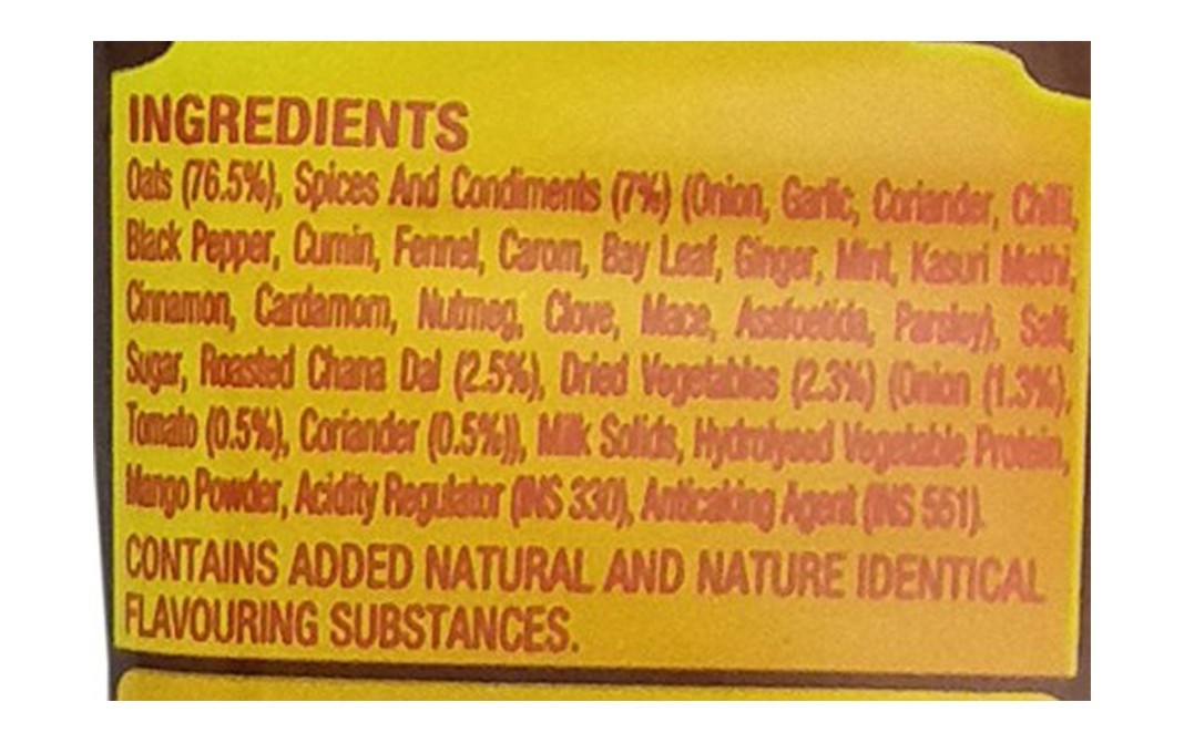 Saffola Masala Oats Tandoori Magic   Pack  39 grams